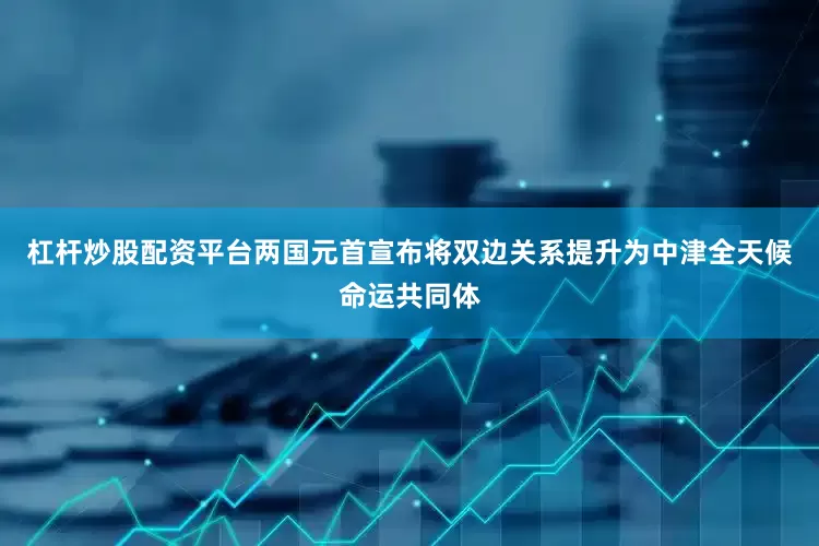 杠杆炒股配资平台两国元首宣布将双边关系提升为中津全天候命运共同体
